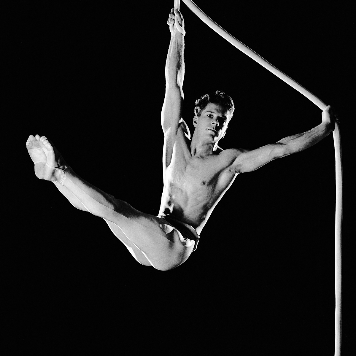 Andrew Watson on rope 1